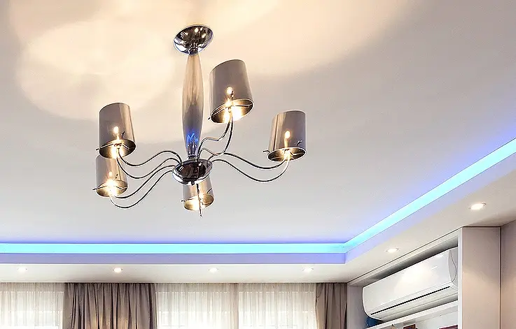 Натяжной потолок под ключ — фото 18