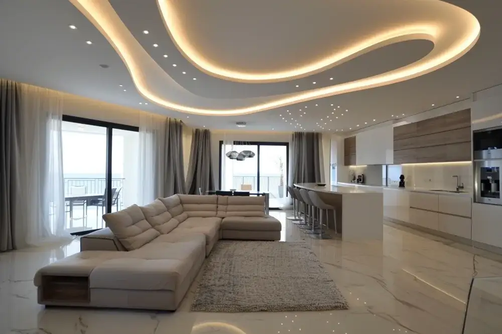 Натяжной потолок под ключ — фото 8