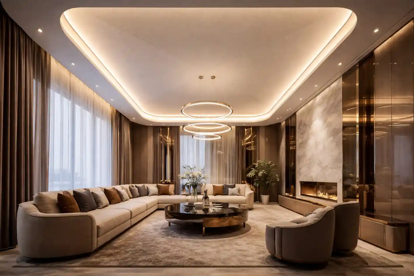 Тканевые натяжные потолки в Пинске